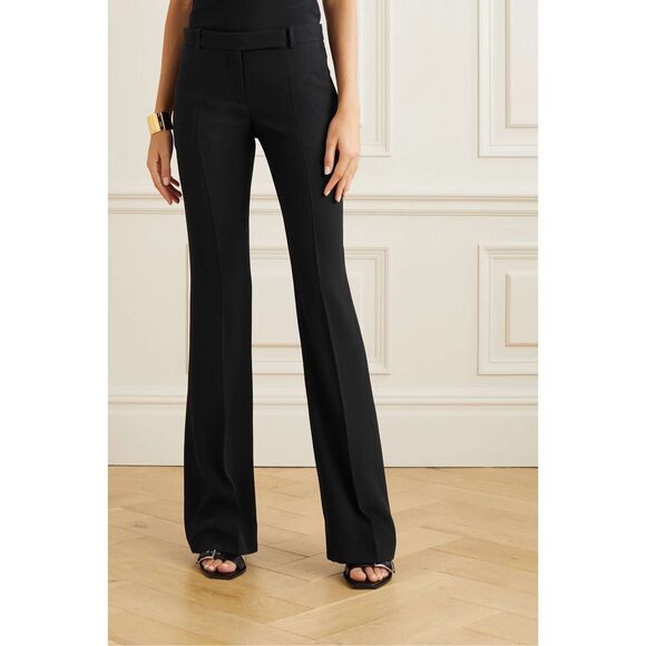 ALEXANDER MCQUEEN Crepe bootcut pants Size IT44/US8 $990